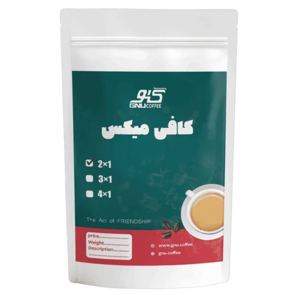 کافی میکس 2 در 1 بدون شکر - Image 1