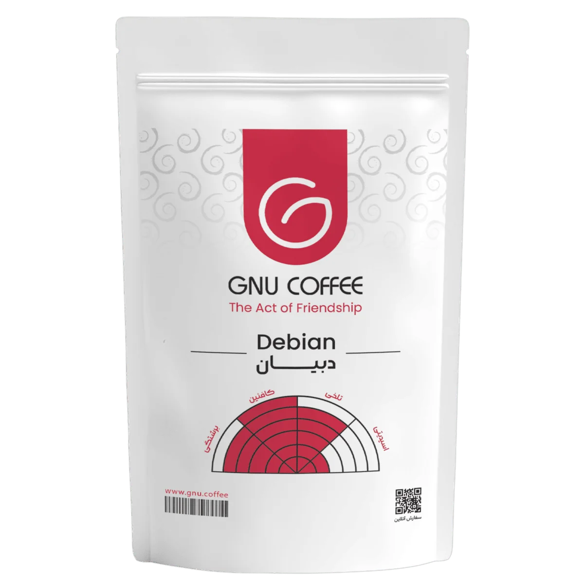 Debian-Blended-Coffee قهوه 100٪ ربوستا (دِبیان) - Image 1